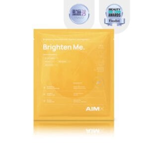 Greito poveikio skaistinanti veido kaukė su vitaminu C AIMX „Brighten Me“ 1vnt.