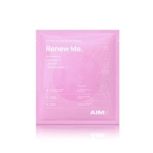 Greito poveikio „Anti-aging“ veido kaukė su peptidais ir kolagenu AIMX „Renew Me“. 1vnt.