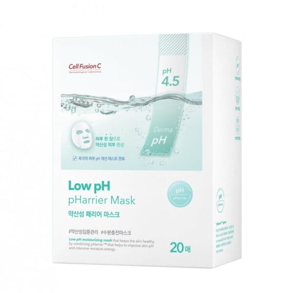 „Low pH pHarrier Mask“ drėkinanti lakštinė veido kaukė (dėžutė)