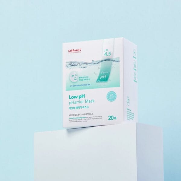 „Low pH pHarrier Mask“ drėkinanti lakštinė veido kaukė (dėžutė) - Image 2