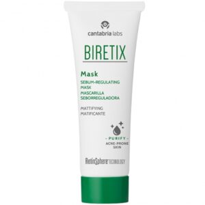BIRETIX SEBUMĄ REGULIUOJANTI VEIDO KAUKĖ, 25 ML.