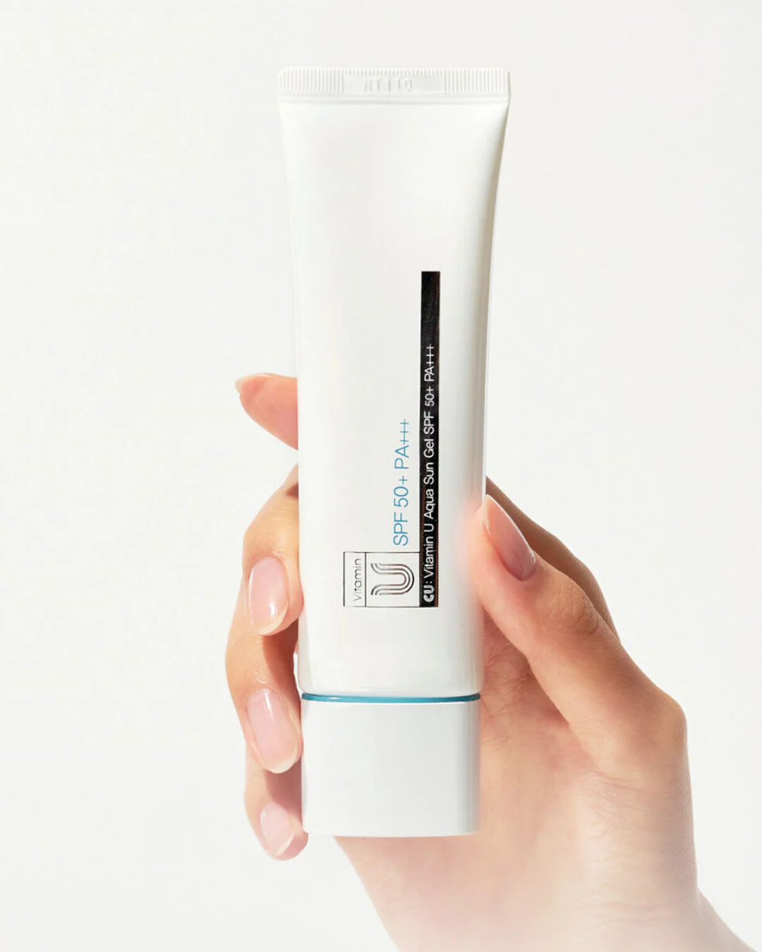 CUSKIN VITAMIN U AQUA SUN GEL SPF50+ PA+++ – DRĖKINAMASIS APSAUGINIS KREMAS NUO SAULĖS, 50 ML. - Image 2